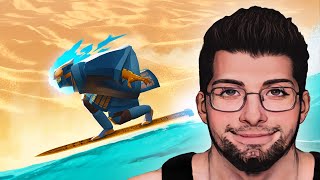 ROZMOWY Z CZATEM PRZY PIĘKNEJ GRZE (Sword of the Sea) screenshot 3