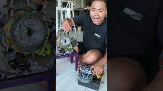 ใส่ครัช แต่ง Exciter R15 R15M อัฟเกรด คลัช รองรับแรงม้า 50 แรงม้า +