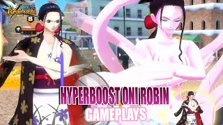 🔥باونتي راش جيم بلاي بوست 4 اوني روبين  ' عدوة الرنر l OPBR BOOST 4 ONI ROBIN GAMEPLAYS 🔥🔥