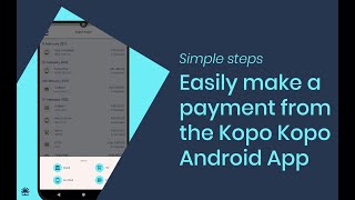 Simple steps to make a payment from the Kopo Kopo Android App screenshot 2