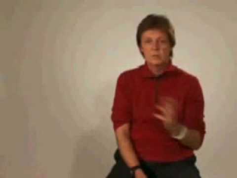 Paul McCartney explaining Eye Yoga Exercises 