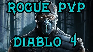 DIABLO 4 PVP - Rogue vs Druid #SubZeroBuild #Diablo4 #PVP