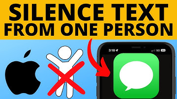 How to Silence Text Notifications for One Person on iPhone