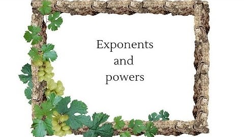 exponents and powers part 1|class 8 |chapter 4| laws of exponents|future stars of maths| easy maths|