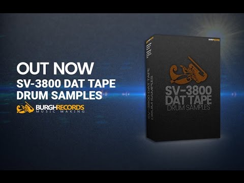 Old School Drum Samples | SV-3800 DAT-Tape - YouTube