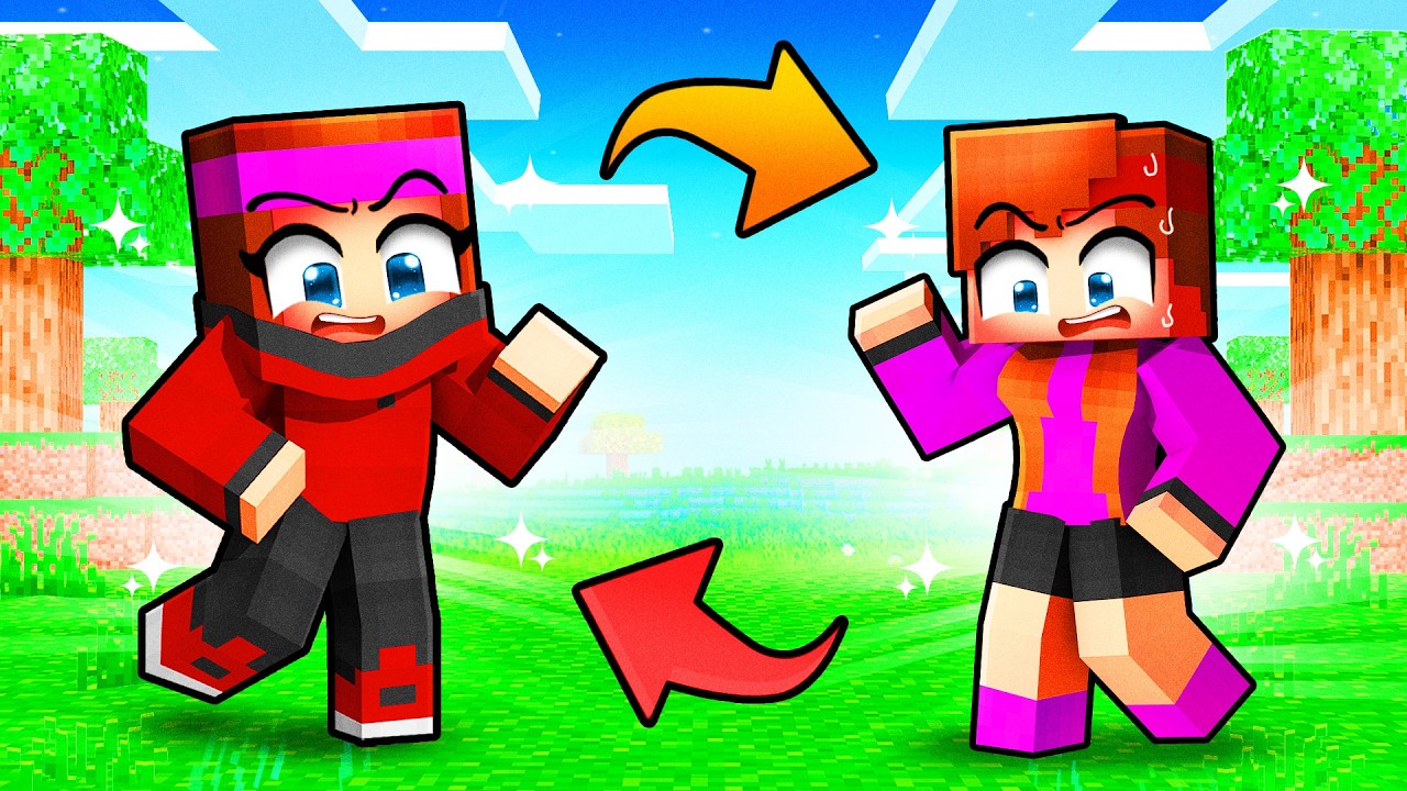 Anna a échangé son corps sur Minecraft !