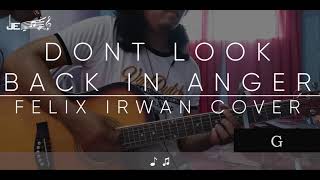 Felix Irwan Cover - Don't Look Back In Anger (Guitar Chords)