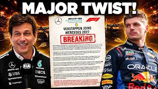 HUGE NEWS | Max Verstappen to Mercedes in 2027? Toto Wolff Finally Breaks Silence!