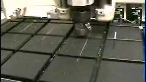 emc2 dry run of the 3d_chips test program (linuxcnc penguin)