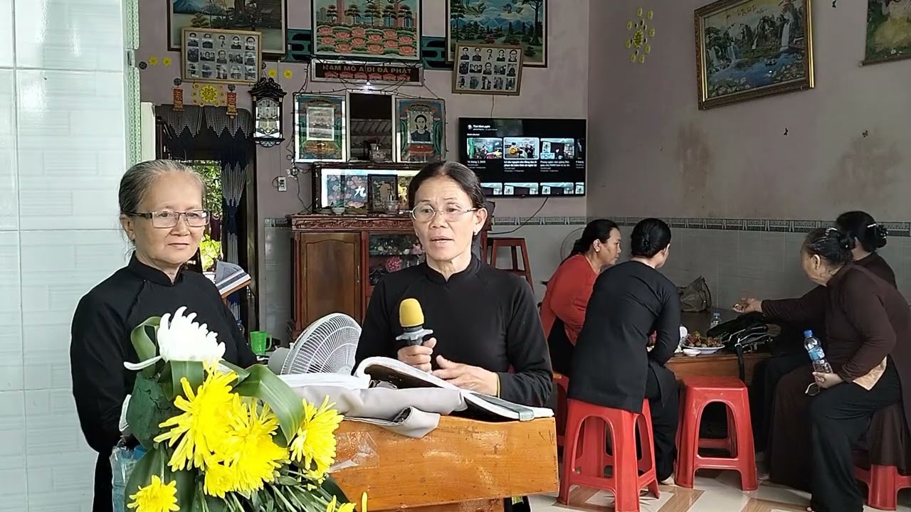 Lễ cầu nguyện giáp nam cho mẹ anh tư tua ở Tân Huế có ngâm sắm giảng Đức giáo chủ PGHH 