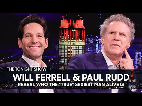Will Ferrell Was Supposed to Be “Sexiest Man Alive” But Gave it to Paul Rudd Instead | Tonight Show