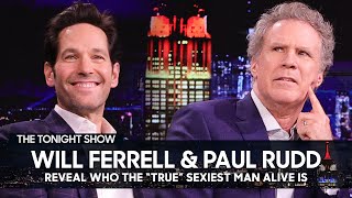 Will Ferrell Was Supposed to Be “Sexiest Man Alive” But Gave it to Paul Rudd Instead | Tonight Show