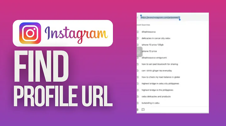 Find Profile URL | Instagram Full Guide