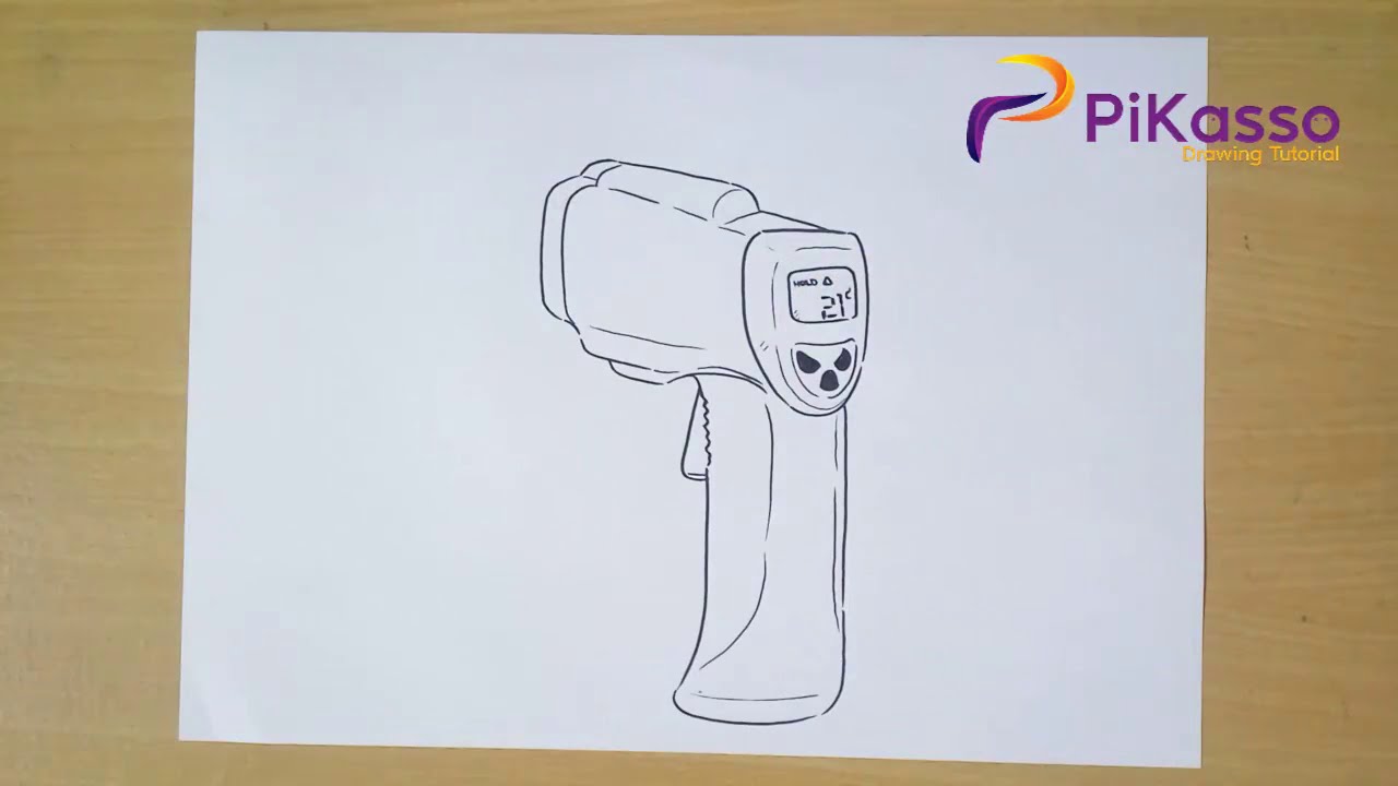 How to Draw Electricity Infrared Thermometer YouTube