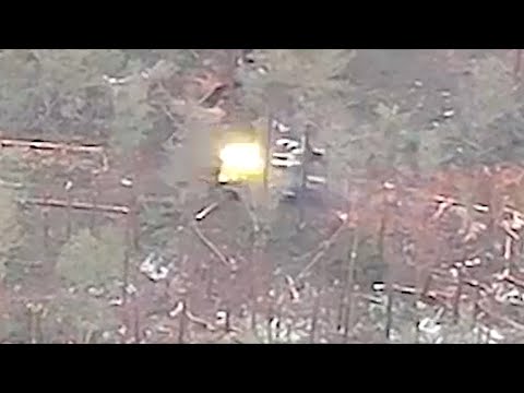 БМПТ Терминатор штурмует опорный пункт Украины