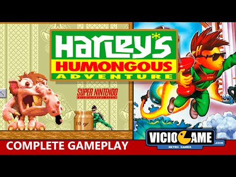 🎮 Harley's Humongous Adventure (Super Nintendo) Complete Gameplay