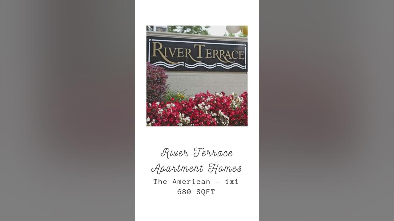 River Terrace Apartment Homes The American 1x1 680 SQFT YouTube