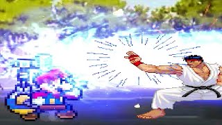 The ICONIC DAIGO PARRY RYU vs SUPER MARIO | FUNNY GAMING