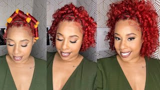 Simple Perm Rod style on wet hair | FT. En Love Beauty