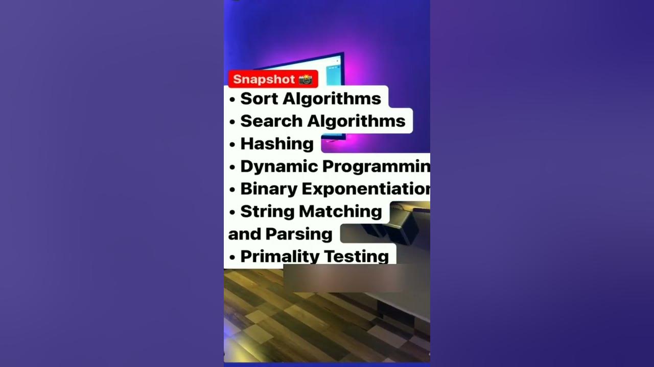 Top 7 algorithms every programmer should know - YouTube