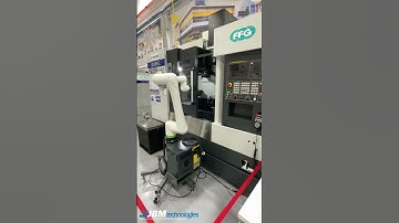 Leadwell V40iT with FANUC Cobot Automation