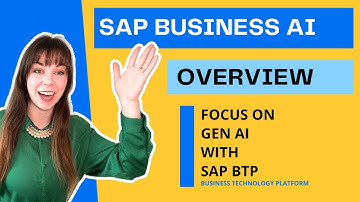 All you need to know about SAP Business AI with a focus on SAP BTP and Gen AI!