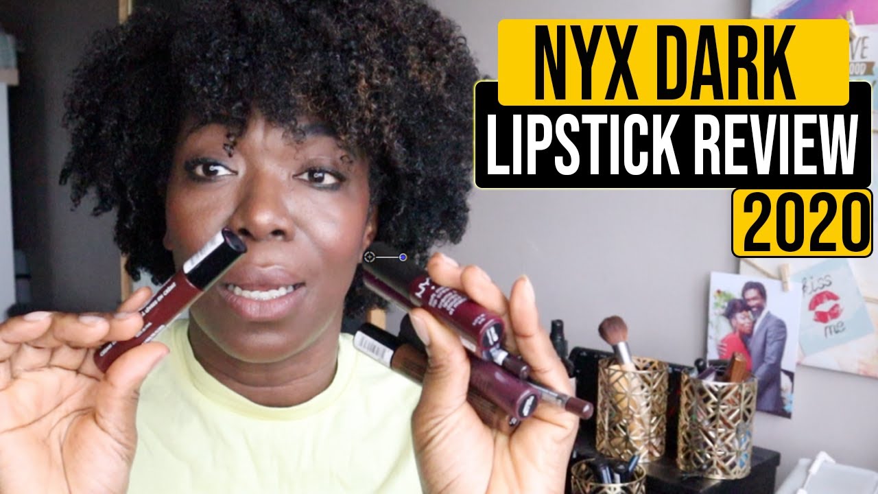 NYX Dark Liquid Lipstick Review 2020 Best NYX Lipsticks For Dark Skin