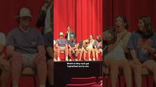 Hypnosis show but it’s a horror trailer