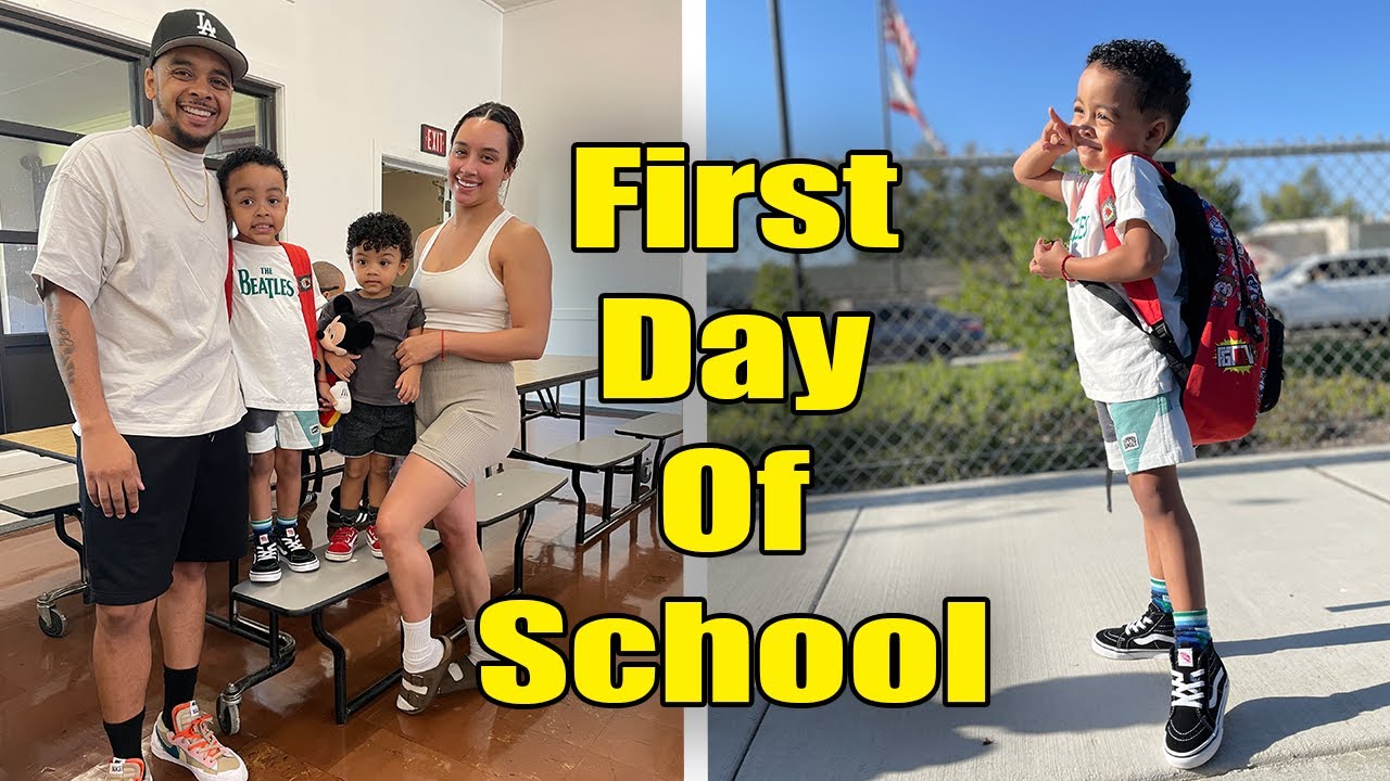 our-sons-first-day-of-school-so-exciting-youtube
