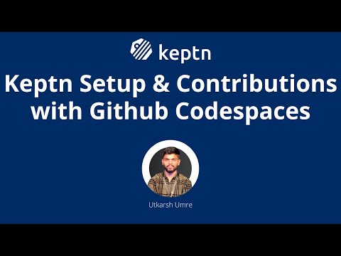 Keptn + GitHub codespaces video