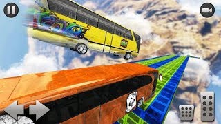 Bus Impossible Tracks Stunt Racing 3D Coach Driver - Bus Racing Games - Android Gameplay (HD) screenshot 5