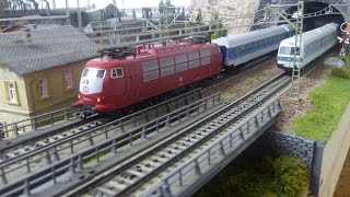 DB Fahrbetrieb Anfang der 90er Jahre | Märklin M-Gleis Anlage