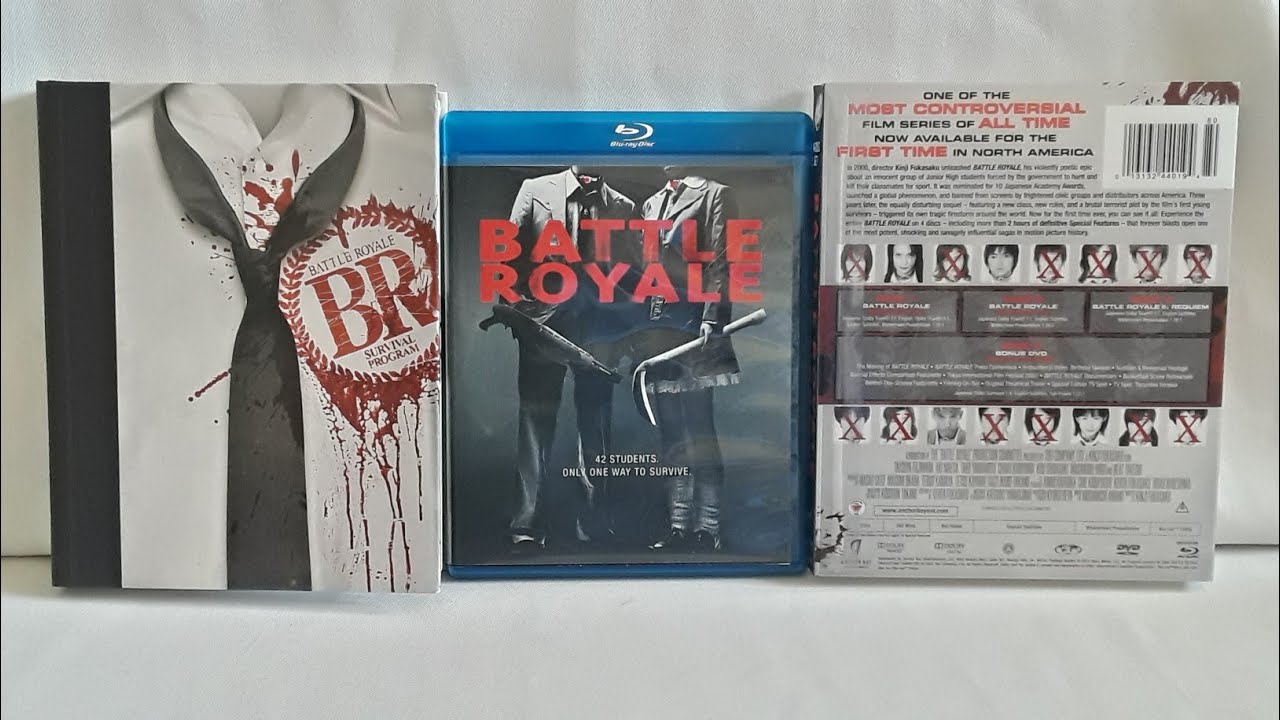 Unboxing Battle Royale Movie Collection - YouTube