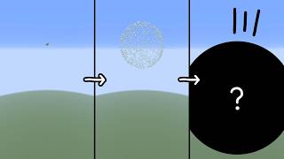 【マイクラ物理学】雪玉を全方向に投げるとどんな形で落ちてくる？