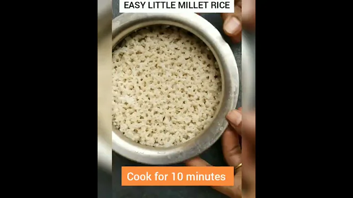 Easy Little millet as rice replacement - DayDayNews
