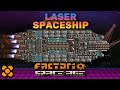 Build a LASER Spaceship for the inner Planets! Factorio Space Ship Design