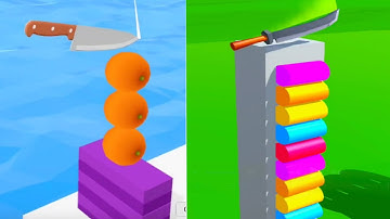 Slice It vs Slice All - Very Satisfying and Relaxing ASMR Slicing Game