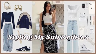 Styling My Subscribers 👚👡| Personalized Outfit Ideas | AestheticNim by Aesthetic Nim 836 views 1 month ago 5 minutes, 52 seconds