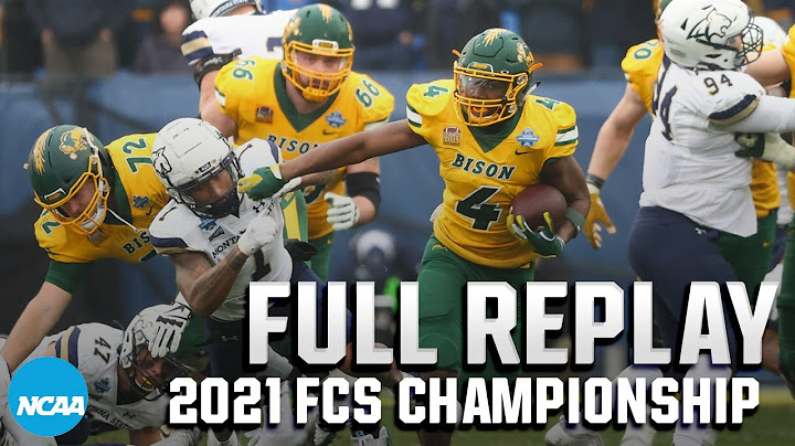 North Dakota State vs. Montana State: 2021 FCS championship | FULL REPLAY