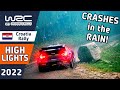 WRC Rally Highlights : WRC Croatia Rally 2022 - Day 1 Morning