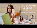 Gucci Rubber Sandals Unboxing & Try On Summer 2021 | Cymone Williamson Style