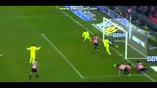 Lionel Messi Second Goal vs Athletic Bilbao - Athletic Bilbao vs Barcelona 1-3 - 2/8/15