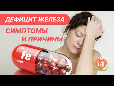 📌  Дефицит железа - симптомы и причины