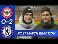 Thomas Tuchel & Marcos Alonso React To Carabao Cup Quarter Final Win | Brentford 0-2 Chelsea