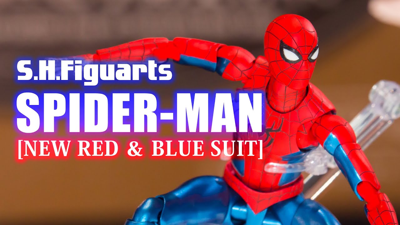 S.H.Figuarts SPIDER-MAN [NEW RED ＆ BLUE SUIT] / スパイダーマン ニューレッド＆ブルースーツ  display