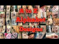 Top a to z letter tattoos with crown  letters tattoo from a to z  all alphabet tattoo design 