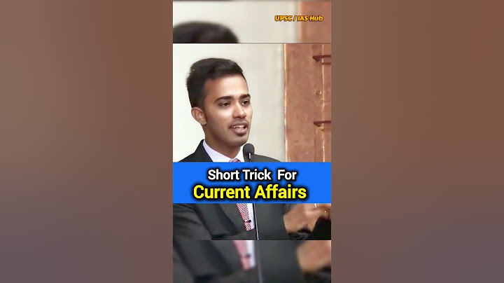 Short Trick for Current Affairs | Safin Hasan IPS | #shorts #upsc #ias #motivation