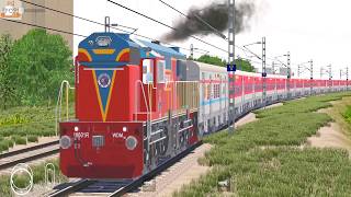 Rajdhani Express Train Game Download | Railway Simulator India Android Gameplay screenshot 1