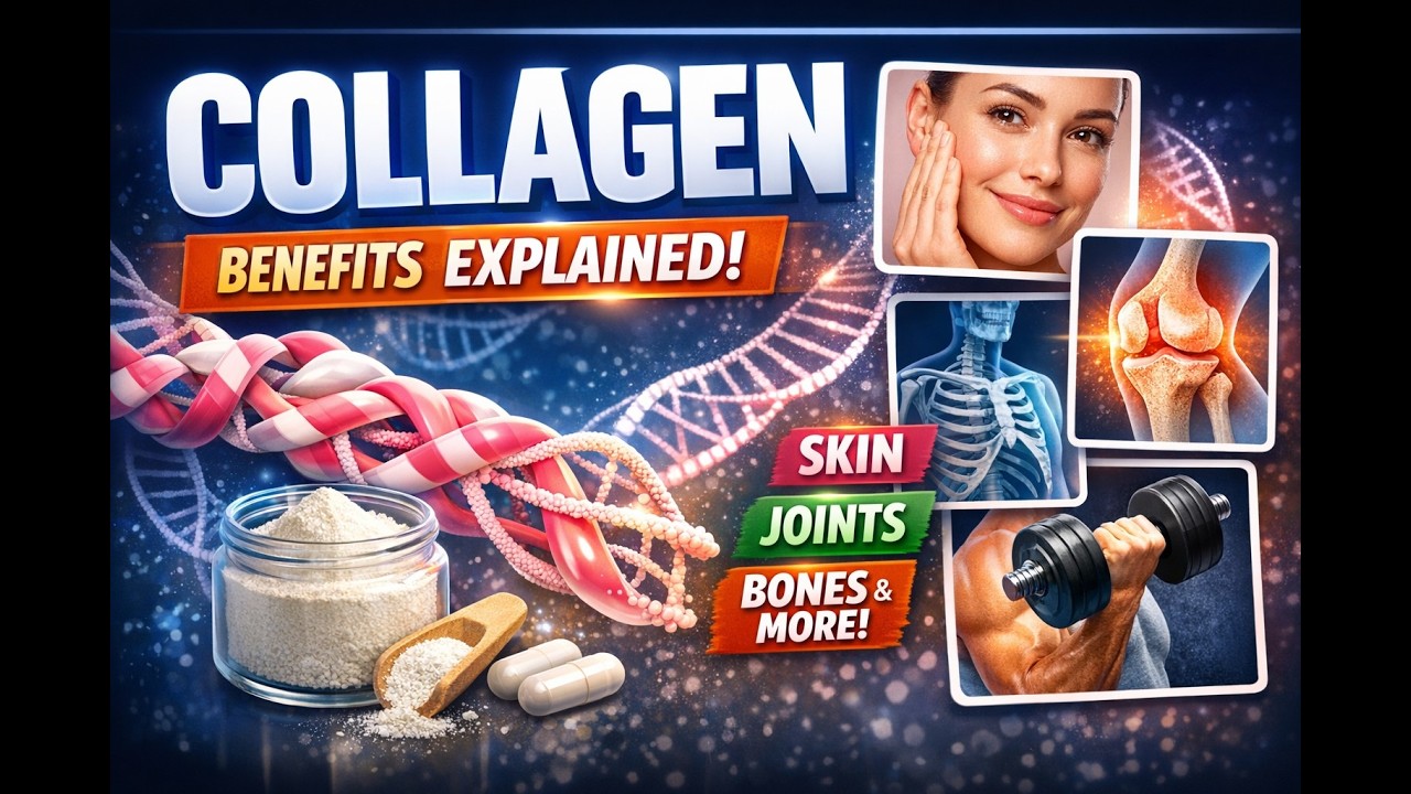 Collagen Explained: Science‑Backed Benefits for Skin, Joints, Bones & Healthy Aging