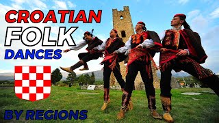 Croatian Folk Dances • by region